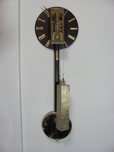 Hand Built Clock from Old Parts
